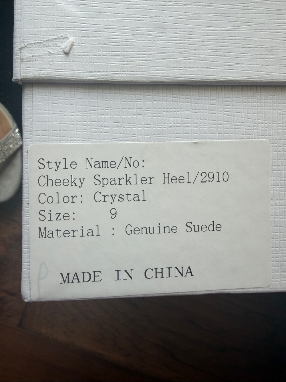 Diverse Style Rhinestone heel - Picture 4 of 4